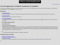 klugscheisser.org Webseite Vorschau
