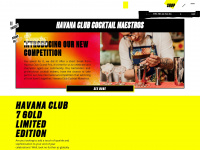 havana-club.com Webseite Vorschau