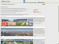 cityscope.de Webseite Vorschau