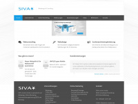 siva-creative.net Webseite Vorschau