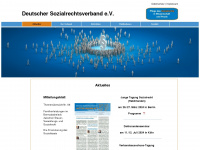 sozialrechtsverband.de Webseite Vorschau