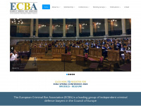 ecba.org Webseite Vorschau