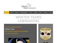 winter-tears.ch Webseite Vorschau