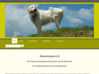 maremmano.ch Webseite Vorschau