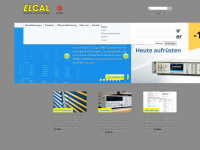 elcal.ch Webseite Vorschau