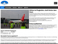 airsidefoto.ch Webseite Vorschau