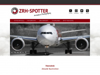 zrh-spotter.ch Webseite Vorschau