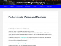 fischereivereinwangen.ch Webseite Vorschau
