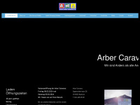 arber-caravans.ch Webseite Vorschau