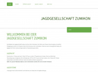 jagd-zumikon.ch Webseite Vorschau