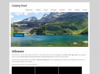 camping-grund.ch Webseite Vorschau