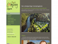 campingchapella.ch Webseite Vorschau