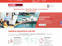 cosmolingua.ch Webseite Vorschau