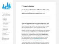 finlandia-reisen.ch Webseite Vorschau