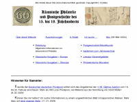 klassische-philatelie.ch Webseite Vorschau
