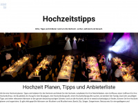 hochzeitstipps.ch Webseite Vorschau