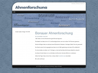 bonauer.ch Webseite Vorschau