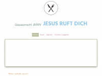 gasseznacht.ch Webseite Vorschau