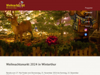 weihnachtinwinterthur.ch Webseite Vorschau