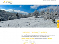 sonnegg-zumholz.ch Webseite Vorschau