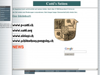 p-cotti.ch Webseite Vorschau