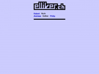 elliker.ch Webseite Vorschau