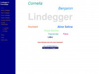lindegger.ch Webseite Vorschau