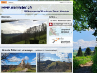wamister.ch Webseite Vorschau