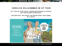 icf-thun.ch Webseite Vorschau