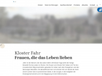 kloster-fahr.ch Webseite Vorschau