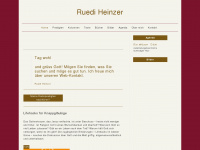ruediheinzer.ch Webseite Vorschau