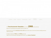 tierschutzverein-ow.ch Webseite Vorschau