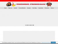 feuerwehr-strengelbach.ch Webseite Vorschau