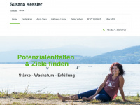 susanakessler.ch Webseite Vorschau