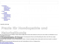 homoeopathie-riehen.ch Webseite Vorschau