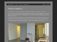 komedth.ch Webseite Vorschau