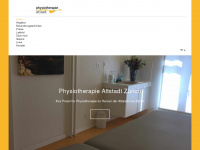 physiotherapie-altstadt.ch Webseite Vorschau