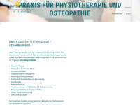 physio-sonnenplatz.ch Webseite Vorschau