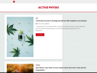 active-physio.ch Webseite Vorschau
