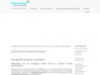 lombardi-neuro.ch Webseite Vorschau