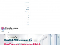 herzzentrum.ch Webseite Vorschau