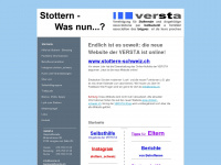 versta.ch Webseite Vorschau