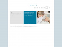 narcotix.ch Webseite Vorschau