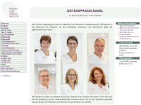 gefaesspraxis-basel.ch Webseite Vorschau