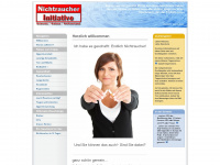 nichtraucher-info.ch Webseite Vorschau