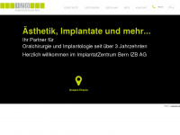 implantatzentrum.ch Webseite Vorschau