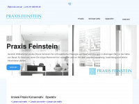 feinstein.ch Webseite Vorschau