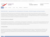 swissklinik.ch Webseite Vorschau