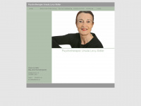 psychotherapie-levysidler.ch Webseite Vorschau
