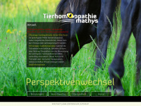 tierhomoeopathie-mathys.ch Webseite Vorschau